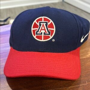 Nike Navy and Red Cap with Emblem